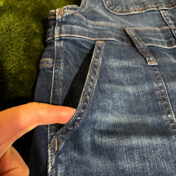 MADEWELL Small denim jean overalls - Picture 3 of 8